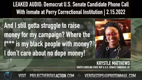 SC House Representative and US Senate Candidate Krystle Matthews Asking For "Dope Money"