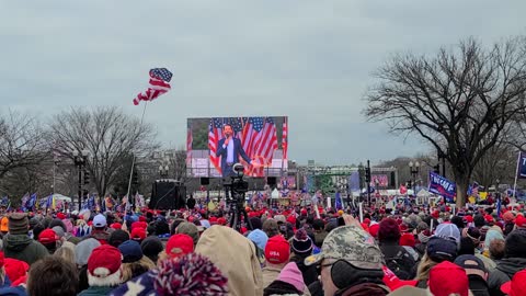 Trump at DC Save America Rally