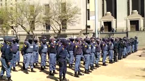 Gatvol South African Citizens march to Luthuli House