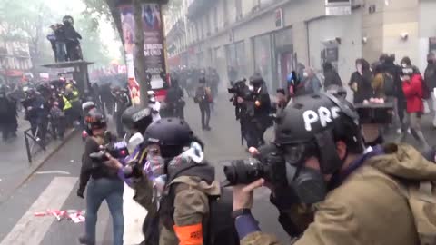 Antifa Rioting On The Streets Of Paris On May Day | The Washington Pundit