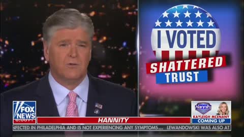Hannity: "Many Americans do not believe that this election was fair" 11/12/20
