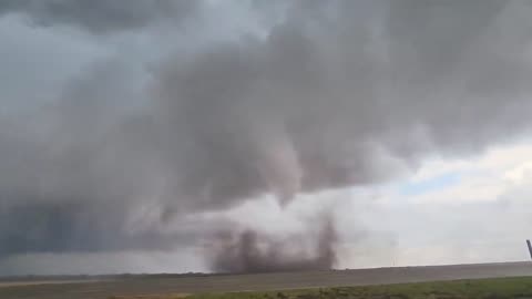 TERRIFYING: Giant Tornado Caught On Camera In Nebraska