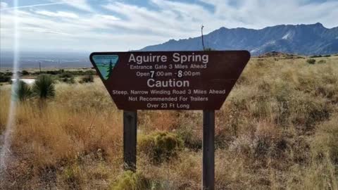 Aguiire Springs trail