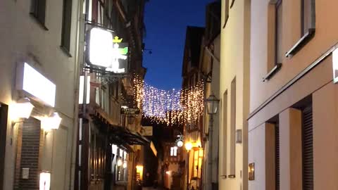 Church bells ringing in Boppard, Germany