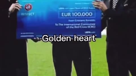 Cristiano Ronaldo - Golden Heart