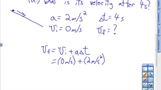 Kinematic Equations Lesson