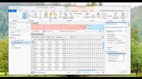 Working with Attribute Tables in ArcGIS Pro