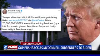 White House continues election fight despite Senate Majority Leader McConnell