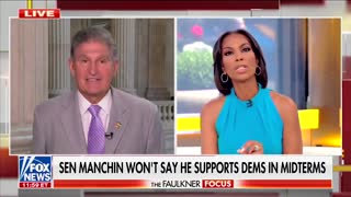 Harris Faulkner GRILLS Joe Manchin on the “Inflation Reduction Act” -- things get HEATED!