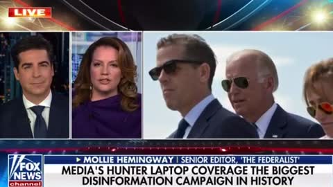 Mollie Hemingway: The Coverup of the Biden Family Business ‘Rigged’ the 2020 Election