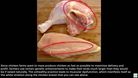 White Stripes On Chicken? Watch This Before Eating!