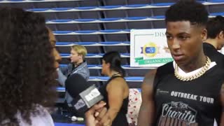 NBA Young Boy Tries To Take AUC Reporter On A Date!!!