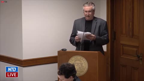 John Cochran Testifies During Georgia Senate Hearing on Election Issues