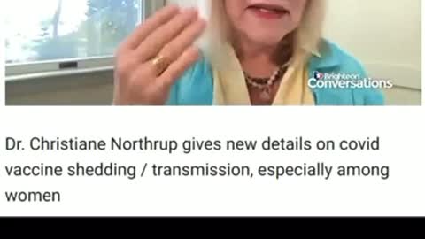 Dr Christiane Northrup ⚠️ Warning!!! Shedding is REAL!