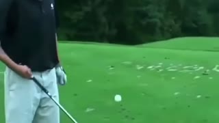 Dope Golf trick shot