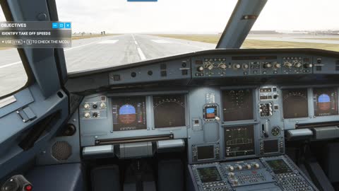 A320 Takeoff Training