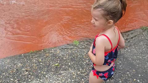 First day at the water park