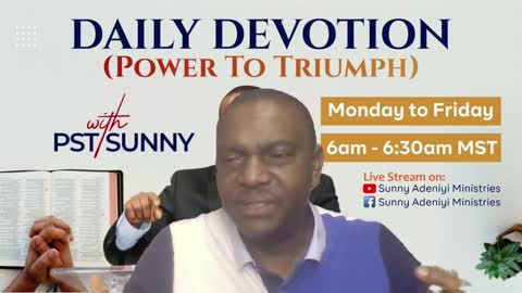 Power To Triumph (Day 2 of 21 Days Fasting and Prayer) More Like Him - January 10, 2023
