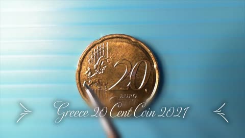 🕵️Greece 20 Cent Coin 2021