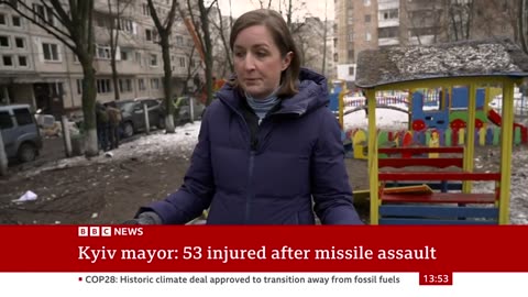 Ukraine war: Dozens wounded in Russian missile strikes on Kyiv