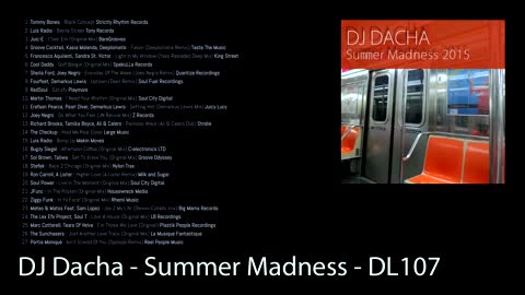 DJ Dacha - Summer Madness - DL107