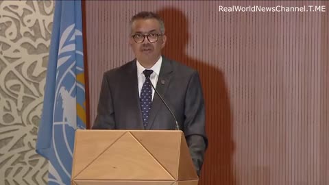 WHO Director Tedros Calls for Global Pandemic Accord
