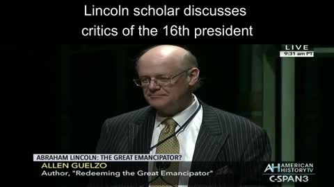 Professor addresses harsh critics of Abraham Lincoln