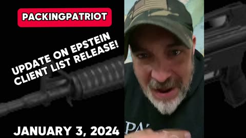RUMBLE EXCLUSIVE | Epstein Client List Dropping Today! (1-3-24)