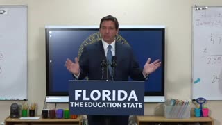 DeSantis Rejects Woke Book: We want Education not Indoctrination