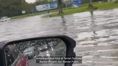 Banjir Klang Selangor hari ini November 2022 Baru Saja, Banjir Kilat di Klang, Malaysia 2022 terkini