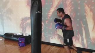 Speed boxing training