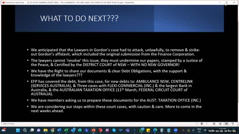 February 26: EFP Exposing the Corruption The Property Seminar