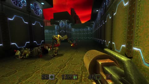 Quake 2 (2023 Remaster) 100% Playthrough, Unit 3, level 3 part 4, level 6