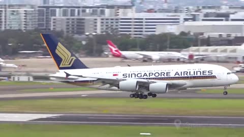 Boeing 747 Takes Off Sideways In Dramatic Crosswind