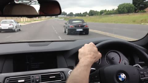 Honda S2000 rapes BMW 535D Street Race