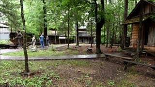 Forest Heritage Center Courtyard Install