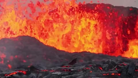 The last tourist eruption! July tenth, 2023, after waiting, in the best possible conditions