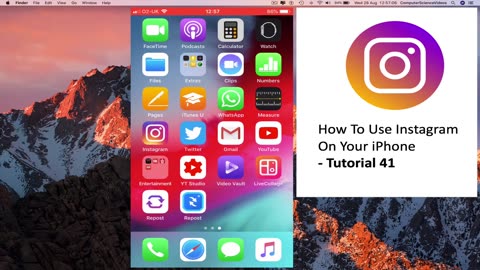 How to USE Instagram on iPhone - Save Your Own IG TV Video On Instagram | Tutorial 41