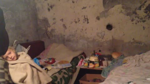 Life In A Bomb Shelter Of Donetsk