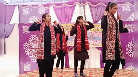 Folk song 🎵 Jiye SINDH Jiye 🎵 school performance....