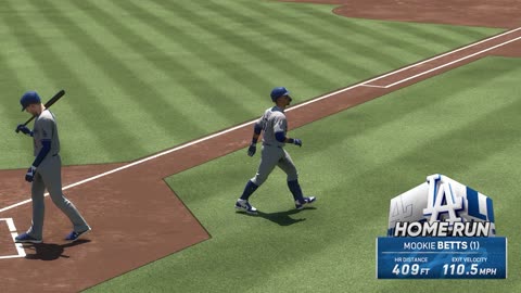 Watch Mookie Betts Crush A First Pitch Homerun In MLB The Show 24!