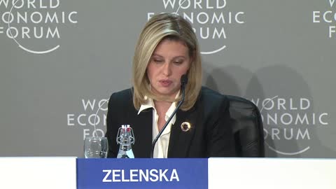 A Conversation with the First Lady of Ukraine Davos 2023 World Economic Forum
