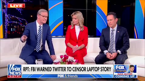 'Fox & Friends' Hosts Clash Over FBI's Involvement In Suppressing Hunter Biden Laptop Story