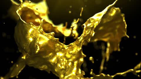 gold particles