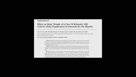 Nuts and Obesity: The weight evidence