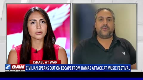 Civilian Speaks Out On Escape From Hamas Attack At Music Festival