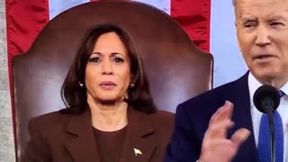 Kamala Lips Correction After Biden Misspeaks in State of the Union