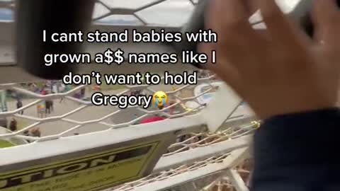 I cant stand babies with grown a$$ names like I don't want to
