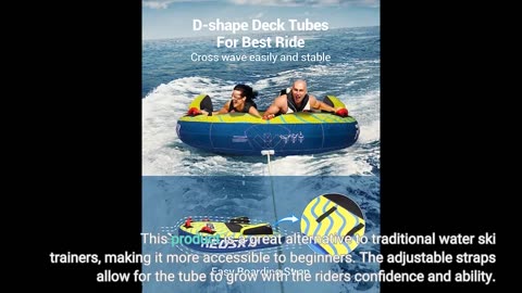 Skim Comments: AIRHEAD BIG EZ SKI Towable Tube Water Ski Trainer