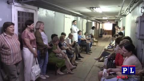 Ukraine: Donestk factory workers in basement as Ukraine shelling targets civilians